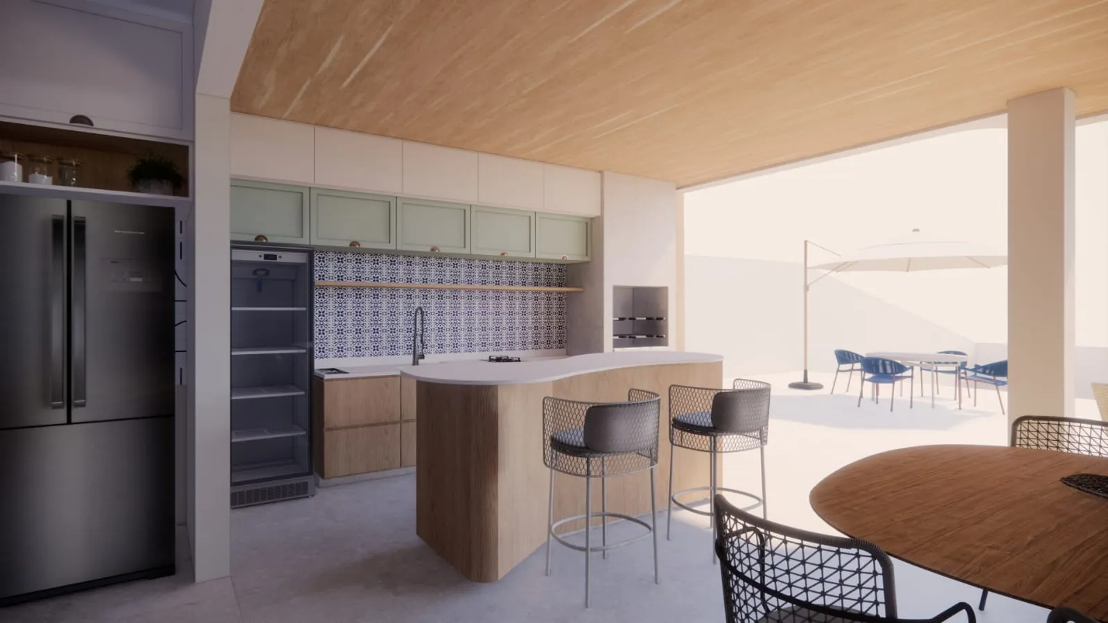 Espaço Gourmet Contemporâneo