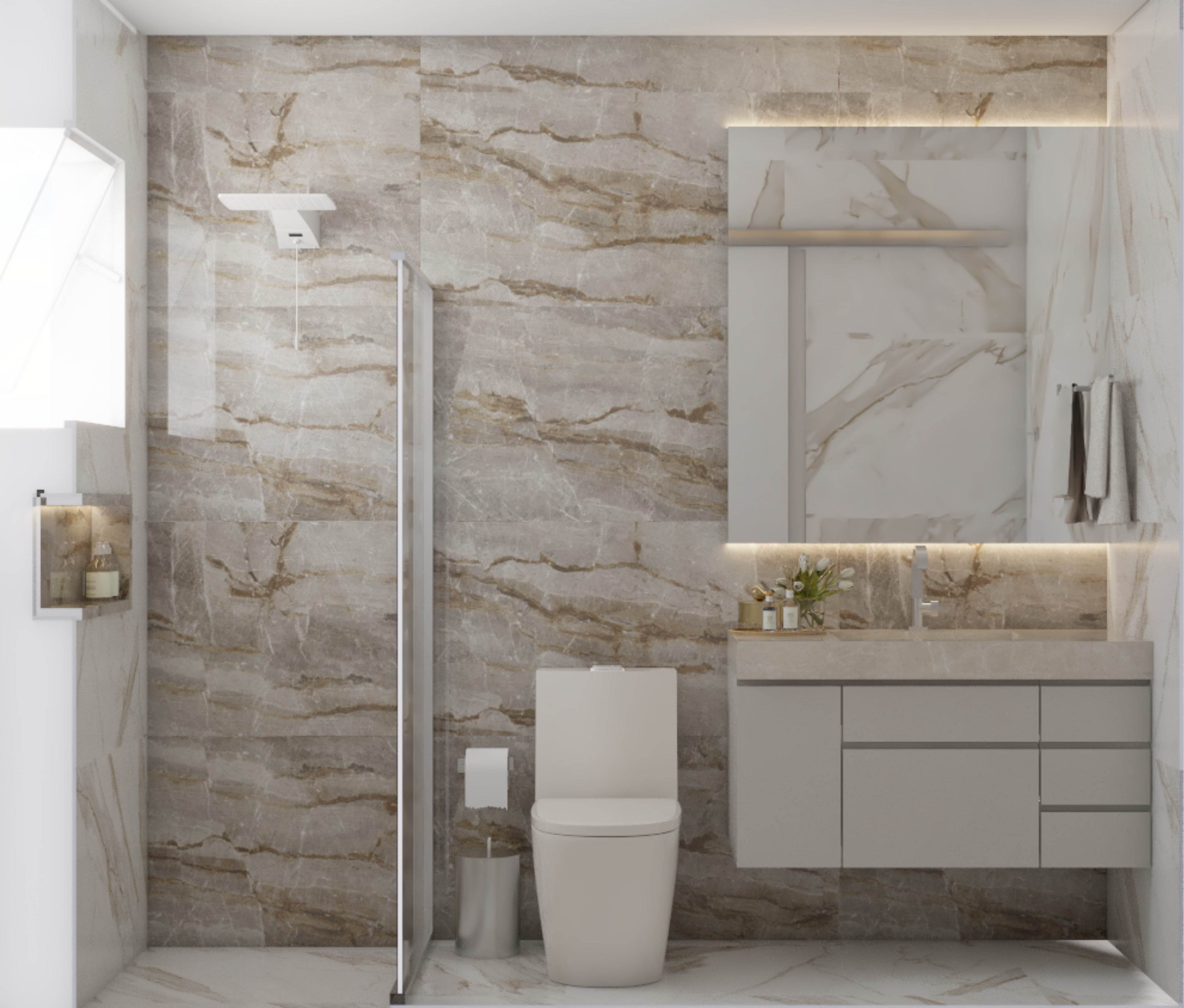 Projeto do banheiro — Residencial GFM