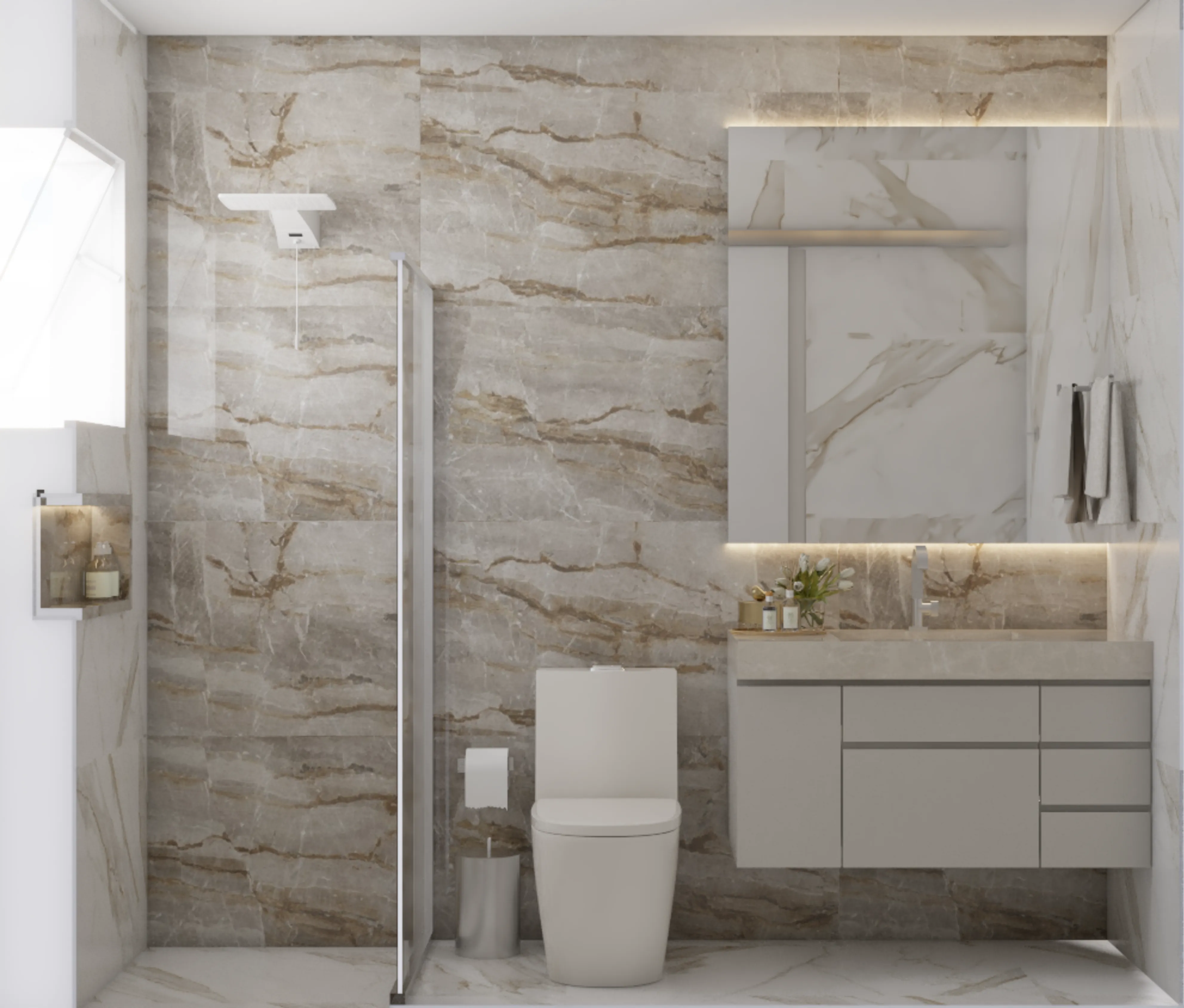 Projeto do banheiro — Residencial GFM